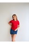Polo Collar Lace Detailed Knitwear Blouse - 3
