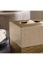 Half Enamel Metallic Tissue Box - 3