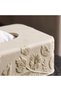 Floral Embossed Polyresin Tissue Holder - 3