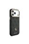 iPhone 18 Pro Max Compatible Case Original Licensed 4g and Logo Card Holder Cover Black - 6