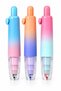 3 Pieces 6-Color Calligraphic Highlighter Pen Set 115mm with Pen Holder Vd066 - 2