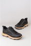 Seç M938 Genuine Leather Casual Men's Shoes Black Nubuck - 6