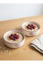 Set of 2 Ceramic Bowls for Breakfast, Yogurt, Granola, Salad and Fruit - 5