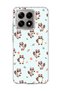 Mi 14t Compatible Cute Raccoon Printed Transparent Phone Case