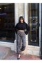 Women's Patterned Jogger Pants New Season Pants with Drawstring Waist and Elastic Cuffs - 4