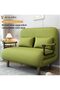 Recliner Sofa, Relaxing Chair, Modern Single Seater,100 cm Wide Convertible Sofa Bed, Skin-Friendly Flannel Fabric, Modern Design Living Room Furnitures, Free Two Pillow - 5
