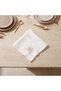 Palm 4-Piece Embroidered Napkin Set - 40x40 cms - 2