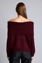 Regular Fit Open Shoulder Long Sleeve Knitwear Sweater E1799Ax26Wn - 5
