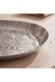 Oval Embossed Decorative Tray - 16x10 cm - 3