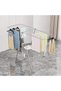 Galvanised Steel Laundry Rack Silver - 6
