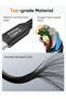 كابل USB-C مضفر بزاوية 3.3 قدم، USB 3.2 Gen2x2، 240 واط، 20 جيجابت في الثانية - 6