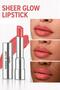 Sheer Glow Lipstick - Moisturizing Lipstick with a Glossy Finish - Tulip - 010 - 2