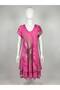 Italian Patterned Lined Dress - 3