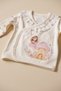Fairy Girl Scallop Detailed 100% Cotton Baby Girl Hospital Discharge Set 0-3 Months - 6