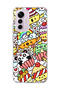 Mi 12 Lite Compatible Cute Panda Rainbow Printed Transparent Phone Case