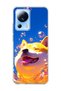 Mi 13 Lite Compatible Smiling Dog Bubble Printed Transparent Phone Case