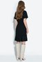Pile Detailed Knee-Length Dress - 5