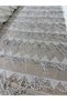 Silver Sequin Tulle Fabric – Glittering Embroidered Fabric for Evening Dresses, Engagement Gowns, and Special Occasion Dresses - 4