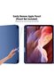 BluePeak Case for iPad 10th Generation 2022, 10.9 Inch, TPU Material, Trifold Stand, Pencil Holder, Protective Smart Cover (Blue) - 6