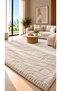 Premium Soft Shaggy Fur Rug – Plush Fluffy Carpet for Living Room & Bedroom, Modern Solid Colour, White