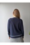 V-neck soft textured knit cardigan - 5