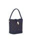 Navy Blue Textile Women's Handbag - S26K1Twc0726-R5C - 2