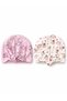 Set of 2 Newborn Knotted Beanies