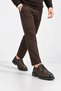 Corin Men's Genuine Leather High-Sole Classic Shoes - Brown - 2