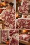 Halloven 100% Cotton Jacquard Throw & Blanket - Sofa Throw 140X210Cm - 5