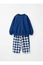 Boy's Checkered Tracksuit Set Luc-5642 - 2