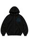 Unisex Oversize Demon Slayer Giyu Tomioka Back Printed Hooded Zipper Anime Themed Zip Hoodie - 3
