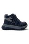 1645 Orthopedic 100% Genuine Leather Boys' Navy Blue Boots