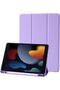 BluePeak iPad 10.2 Case Purple Compatible with iPad 9th/8th/7th Generation (2021/2020/2019)