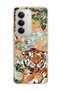 Redmi 15 Compatible Tiger Oriental Printed Transparent Phone Case
