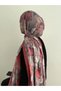 Lalezar Desen Muslin Shawl - Tile - 2