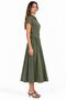 Busem Belted Shirt Collar Midi Dress - 2