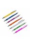 # Pen Luxury Stylish Office Design Quality Gift Signature Writing Accessory Ergonomic Metal Ballpoint Pen Blue - 2