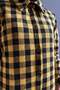 Long Plaid Lumberjack Shirt Tunic Yellow Hm2972 - 2