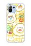 Mi 11 Lite Compatible Cat in the Field Egg Printed Transparent Phone Case