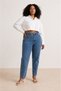 Women's Plus Size Mom Jeans - 3