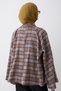 Graue karierte Bluse - 4