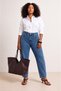 Women's Plus Size Mom Jeans - 5