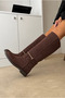 Women's Boots Aci Brown Suede - 2