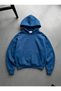 11 Colors Basic Unisex Three Thread Tok Fabric Oversize Hooded Thick Unisex Sweat Hoodie