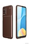 Spt-Gld Newface A54 4g Case Auto Focus Carbon Cover (185557) - Brown