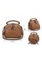 Women's Chain Accessory Shoulder and Crossbody Bag
