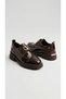 D26Ka-3280 Toka Deayli Genuine Leather 6cm Thick Sole Loafer Shoes for Women - 3