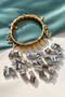 Italian Charm Bracelet Compatible Single Letter Charm - 5