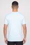 Men Sportswear Fit Short Sleeve Outdoor T-Shirt, Sky Blue - 4