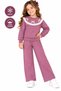 Winter Girls' Lace Detailed 3 Thread Ruffled Top and Bottom Set - 2